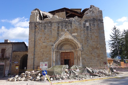 damages to Cultural Heritage caused by 24th August 2016 Central Italy Earthquake