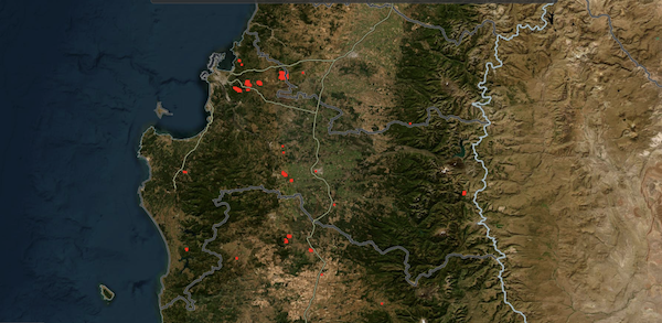 Wildfires in Chile Damage Historic Heritage