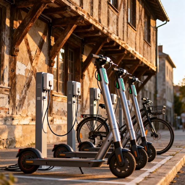 Fire Risk from Electrical Micro-Mobility Devices in Historic Buildings
