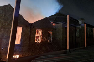 King’s Hall Methodist Church fire -