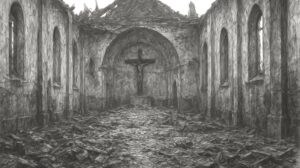 similar to Meza Church fire image